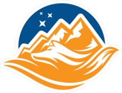 Fox And Mountain Logo Design Vector