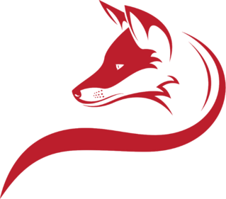 Fox Head And Tail Sticker