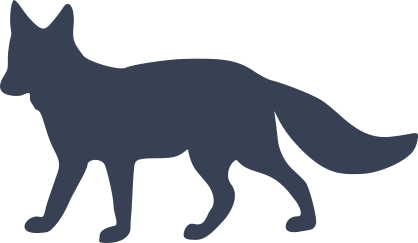 Fox Standing Sticker