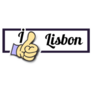 Frame  I Like Lisbon  Thumb Up! Sticker