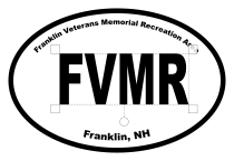 Franklin Veterans Memorial Recreation Area Oval Sticker