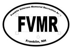 Franklin Veterans Memorial Recreation Area Oval Sticker