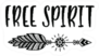 Free Spirit Sticker