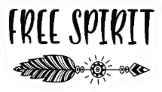 Free Spirit Sticker