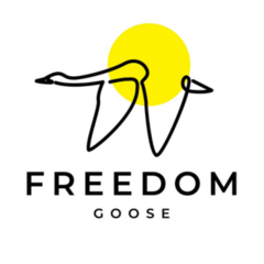 Freedom Goose Sticker