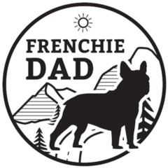 French Bulldog Dad Owner Sticker