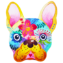 French Bulldog Sugar Skull Sticker