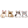 French Bulldogs Sticker Sheet