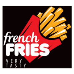 French Fries Very Tasty Sticker 