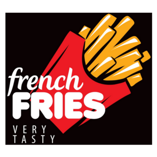 French Fries Very Tasty Sticker 