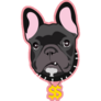 Frenchie The Money Sticker