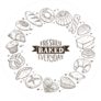 Freshly Baked Everyday Illustrated Sticker