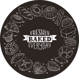 Freshly Baked Everyday Sticker