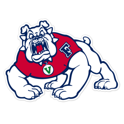 Fresno State Bulldogs NCAA Logo Sticker