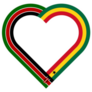 Friendship Concept Kenya And Ghana Flags Sticker