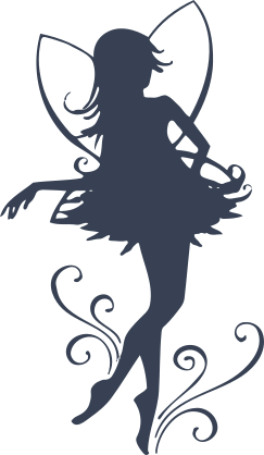 Frilly Fairy Sticker