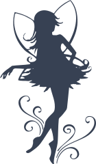 Frilly Fairy Sticker