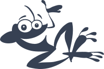 Frog Toad Chilling Out Sticker