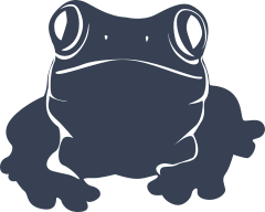 Frog Toad Face Sticker