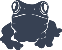 Frog Toad Face Sticker