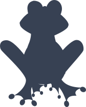 Frog Toad Sitting Sticker