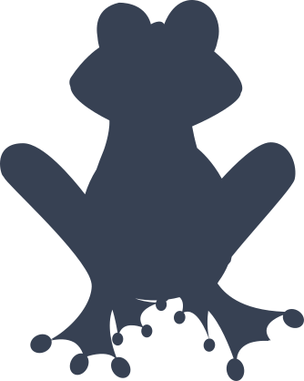 Frog Toad Sitting Sticker