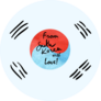 From South Korea Sticker