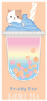 Fruity Pop Bubble Tea Sticker