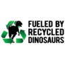 Fueled By Dinosaurs Bumper Sticker