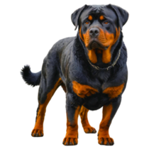 Full Body Rottweiler Sticker