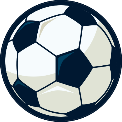 Full Color Soccer Ball Sticker