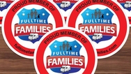 Fulltime Families Circle Cling Stickers