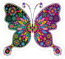 Fun Butterfly Sticker