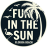 Fun In The Sun Florida Beach Sticker