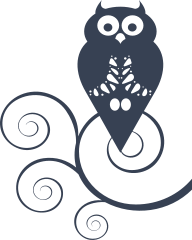 Fun Owl Bird On A Limb Sticker