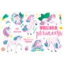 Fun Unicorn Sticker Sheet 