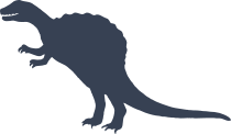 Funky Dinosaur Sticker