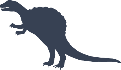 Funky Dinosaur Sticker