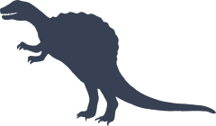 Funky Dinosaur Sticker