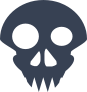 Funky Skull Sticker