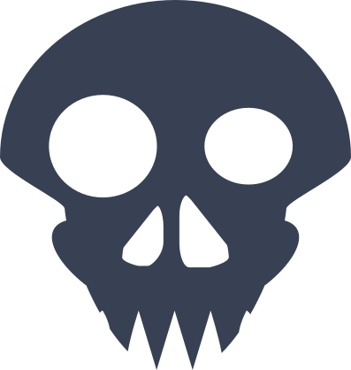 Funky Skull Sticker