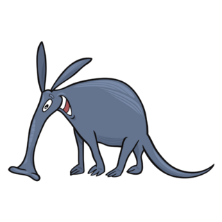 Funny Aardvark Sticker