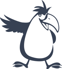 Funny Cockatoo Sticker