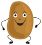 Funny Dancing Potato Sticker
