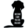 Funny Dog Hair Sticker