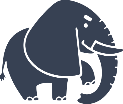 Funny Elephant Sticker
