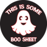 Funny Halloween: This Is Some Boo Sheet Sticker