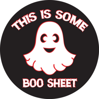 Funny Halloween: This Is Some Boo Sheet Sticker