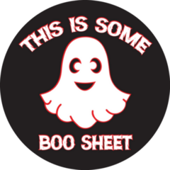 Funny Halloween: This Is Some Boo Sheet Sticker