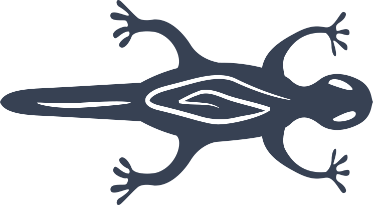 Funny Lizard Gecko Sticker